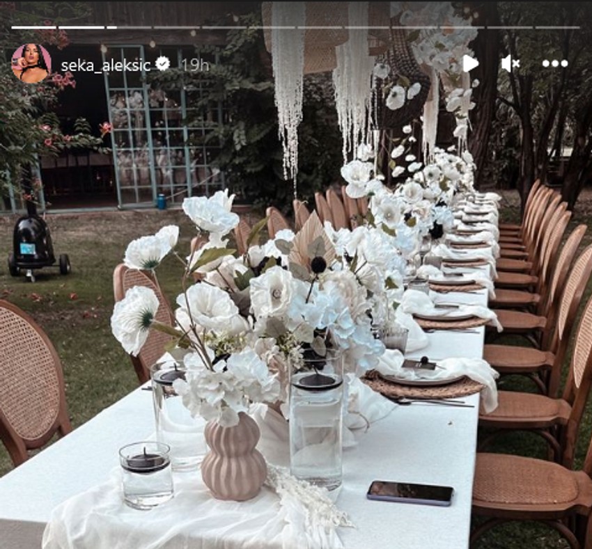 Seka Aleksić proslavila Veljkov 40. rođendan