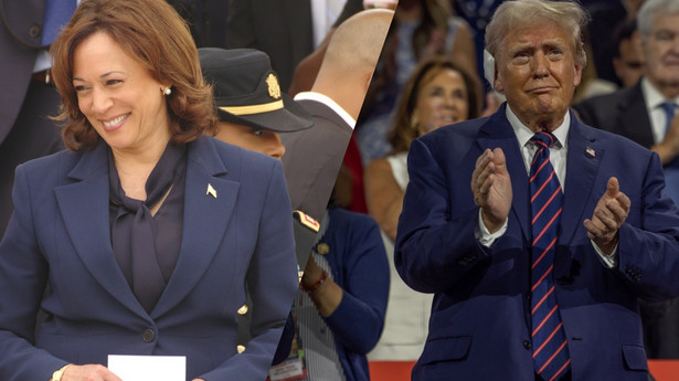 Kamala Harris, Donald Trump