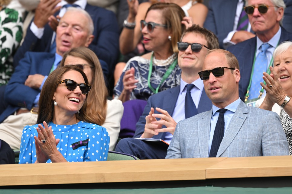 Katalin hercegné a legédesebb ruhában bukkant fel Wimbledonban