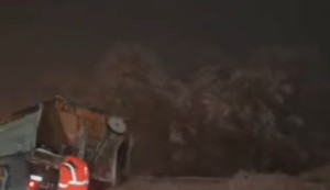 Grtelica završila u kanal