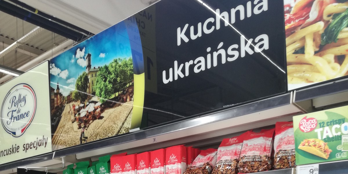 Produkty ukraińskie w Carrefourze pojawiły się w sklepach w ramach testów w 2017 roku. Dziś są w 31 hipermarketach i wszystkich supermarketach