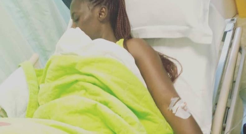 Akothee’s message to Janet Mbugua, Lillian Muli and Zari from her from Hospital 