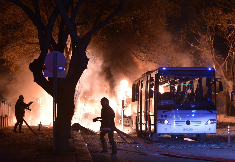 Eksplozja w centrum stolicy Turcji