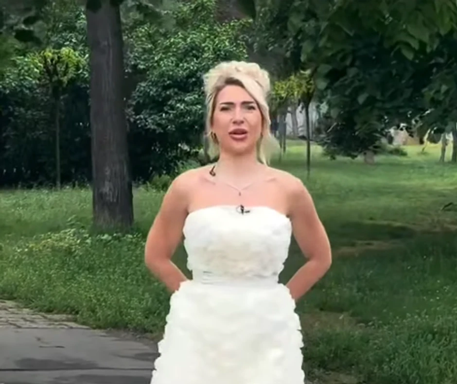 Jovana Jeremić u venčanici