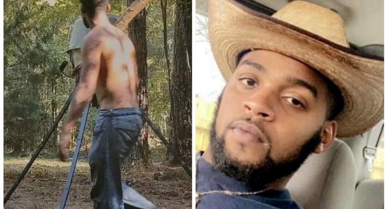 Deer camera footage captured a shirtless Rasheem Carter in the Mississippi woods on October 2, 2022 — the day his mother reported him missing.Rasheem Carter family handout