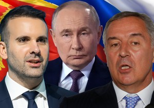 Milojko Spajić, Milo Đukanović i Putin 