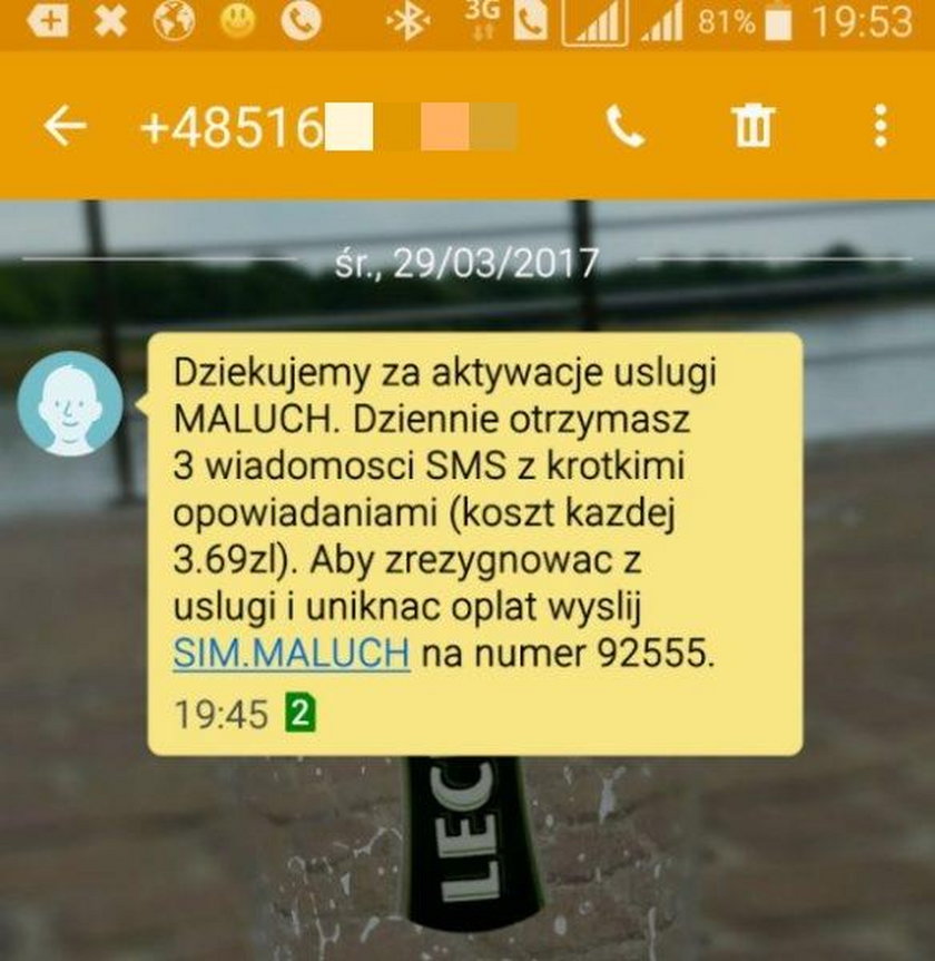 Uważaj na te SMS-y