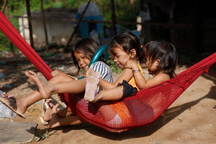 Osiedle na cmentarzu w Phnom Penh