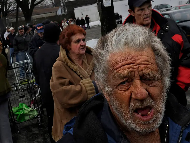 William Bobola ma 75 lat, żyje z zasiłku i otrzymuje znaczki na jedzenie