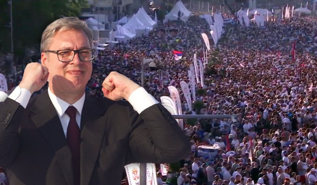 Skup SNS u Beogradu Aleksandar Vučić