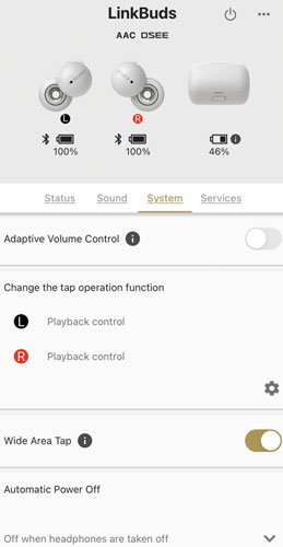 Aplikacja Sony Headphones Connect oferuje wiele ustawień, na przykład pozwala zdefiniować obłożenie przycisków