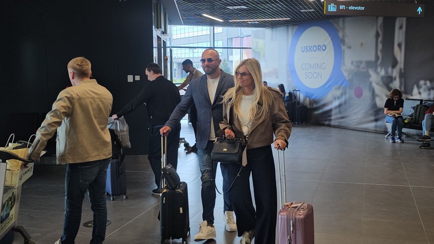 Dado Polumenta sa ženom