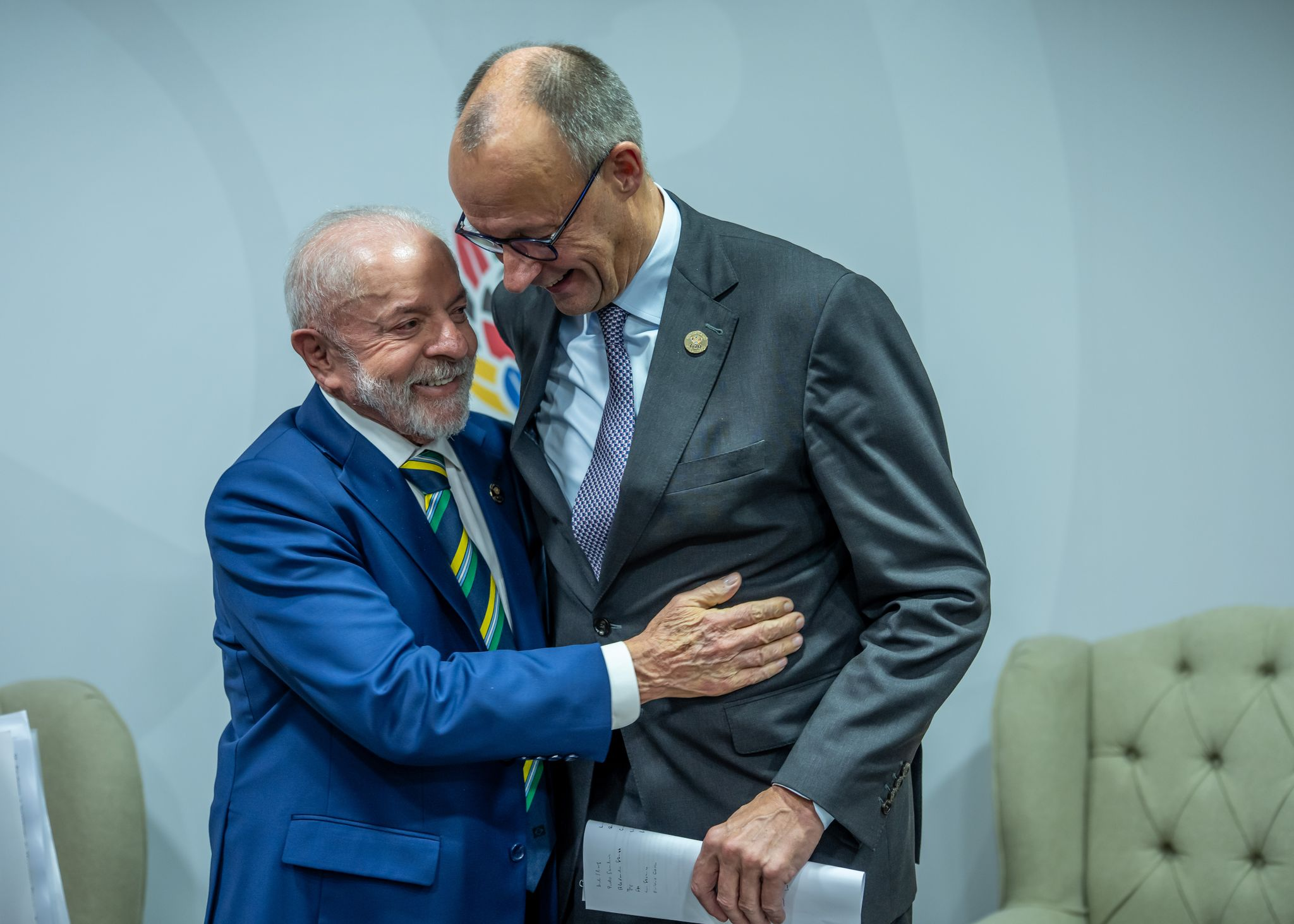 Merz und Lula nach Streit versöhnt: "Nächstes Mal gehen wir tanzen"