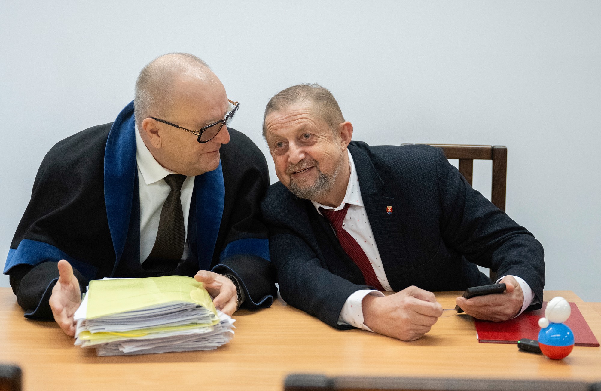 Bývalý predseda Najvyššieho súdu (NS) SR a exminister spravodlivosti Štefan Harabin.