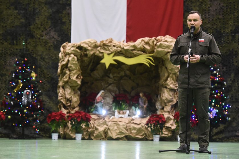 Dudowie na opłatku na Sycylii. Prezydentowa zachwyciła!