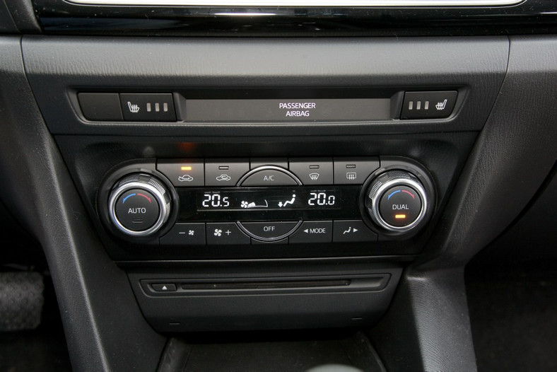 Nowa Mazda 3, klimatyzacja