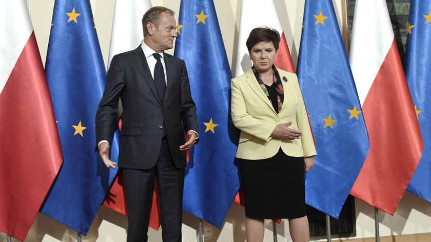 SPOTKANIE SZYDLO TUSK