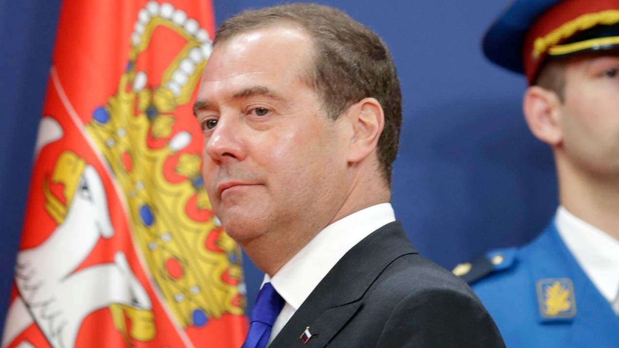 Bývalý ruský prezident Dmitrij Medvedev.