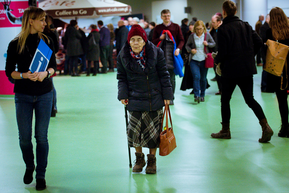 Publiczność na koncercie Roda Stewarta w Tauron Arena Kraków