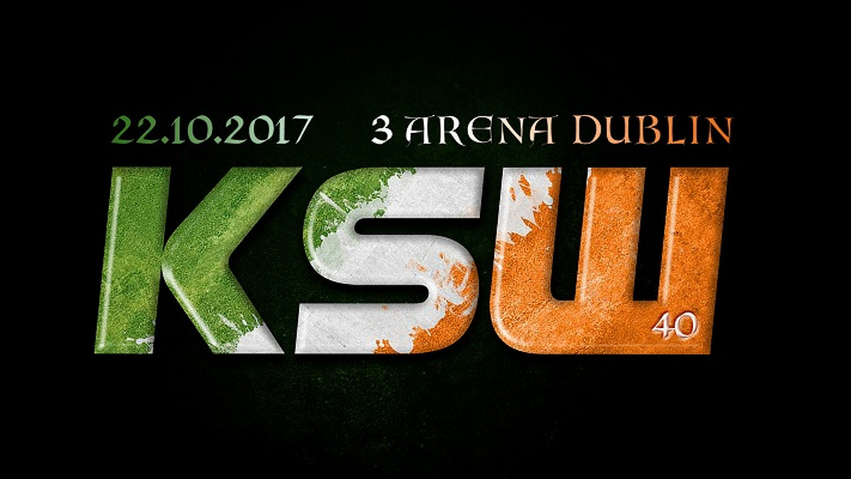 Gala KSW 40 odbędzie się w Dublinie, to o czym pisano od dawna, dziś stało się faktem. Największa polska federacja po raz drugi wyrusza poza granicę Polski i tym razem zaprasza fanów MMA do stolicy Irlandii. Gala KSW 40 wyjątkowo będzie miała miejsce w niedzielę, 22 października 2017 roku. Miejscem walk KSW 40 będzie serce stolicy Irlandii - Dublin, a konkretnie amfiteatralna hala 3Arena.