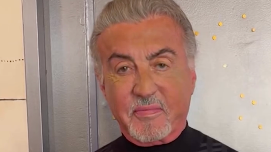 Herec Sylvester Stallone. 