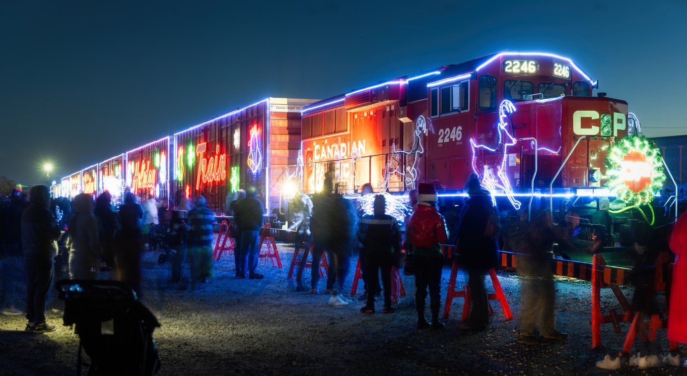Canadian Pacific Holiday Train.