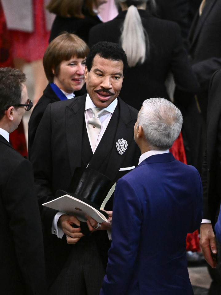 Koronacja Karola III. Lionel Richie