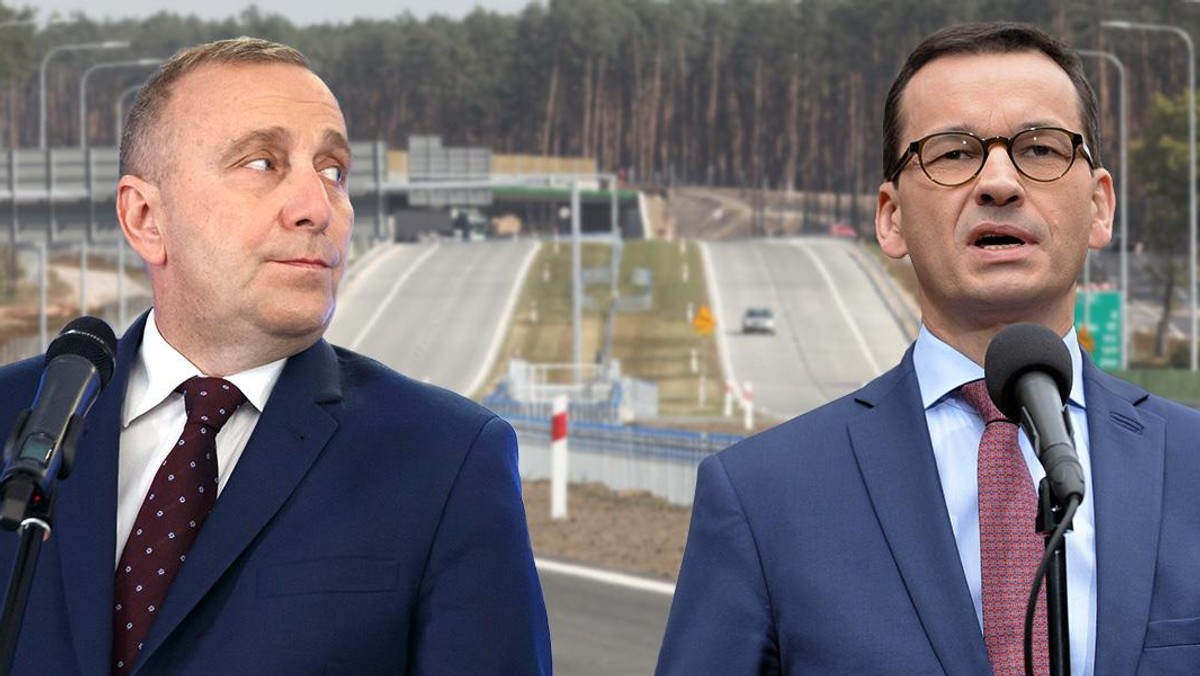 Schetyna Morawiecki droga ekspresowa autostrada ekspresówki drogi drogi