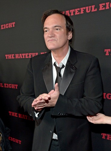 Quentin Tarantino na premierze w Los Angeles