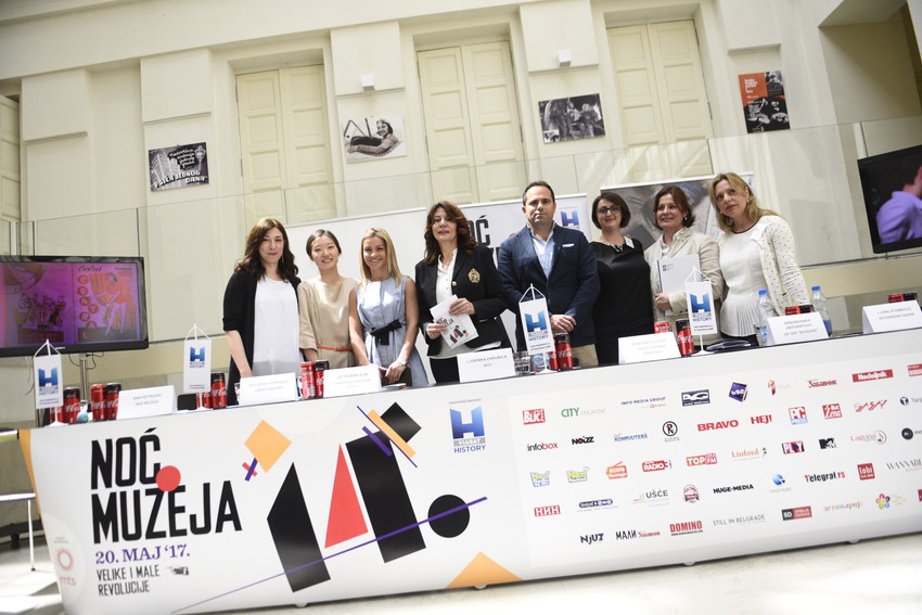 Učesnici današnje konferencije za štampu