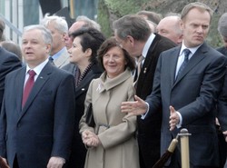 Prezydent i premier nie kłócą się o trybunę