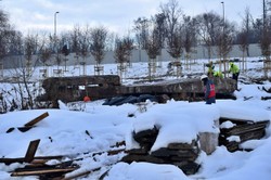 Operator koparki odkrył schron z czasów II wojny światowej