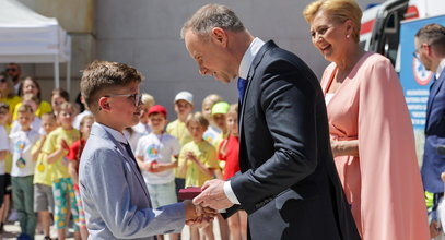 Antoś został bohaterem na wakacjach. Gdy dorośli stali bezradni, on jeden wiedział, co robić. Teraz wyróżnił go prezydent