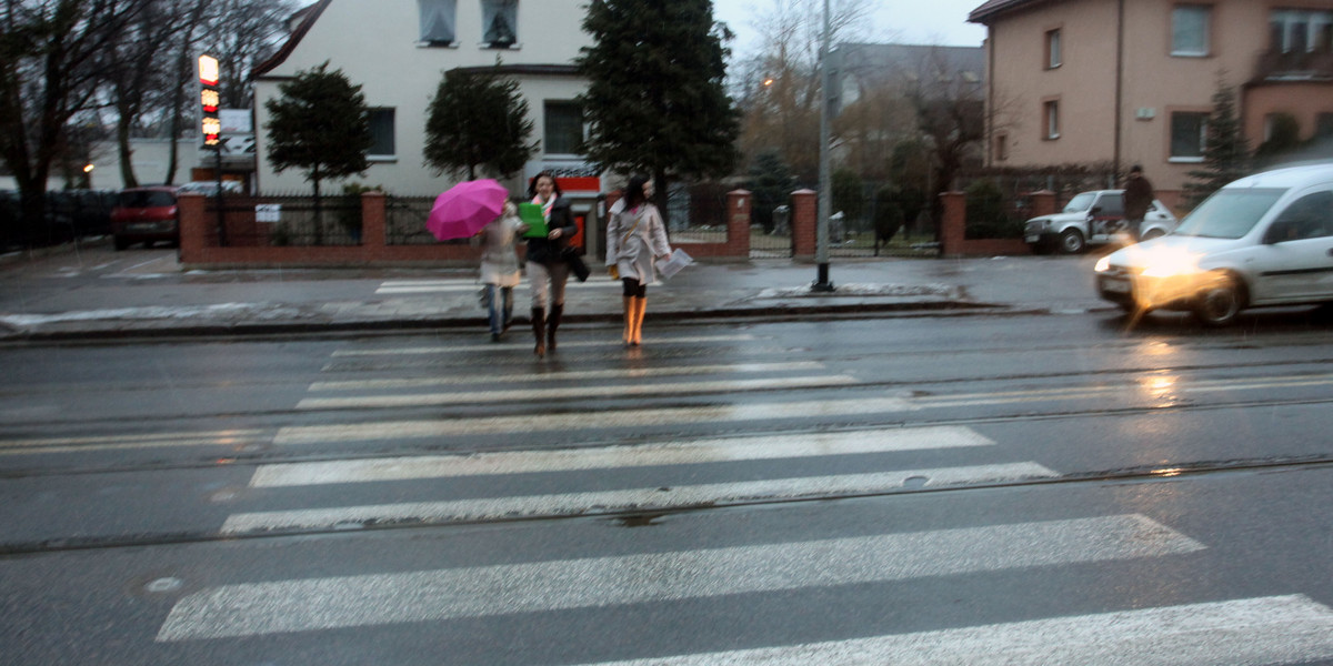 Zabezpieczenia na przejściu dla pieszych nie działają