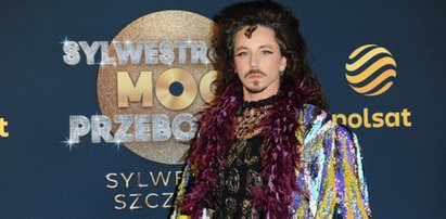 Michał Szpak dał czadu na Sylwestrze Polsatu. Wystąpił jako Violetta Villas! 