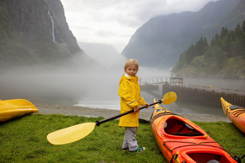 W Norwegii dzieci spędzają dużo czasu na świeżym powietrzu