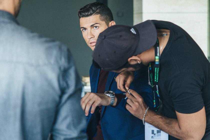 Cristiano Ronaldo jako model w sesji promował ekskluzywne obuwie!