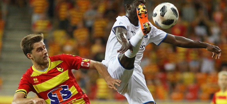 Jagiellonia przegrała z Gent i znacznie zmniejszyła swoje szanse na grę w Lidze Europejskiej