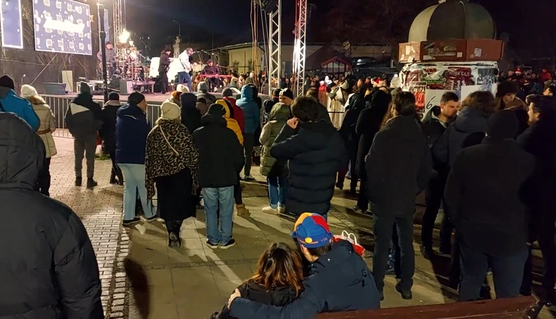 U Kragujevcu je nastupao bend "Leb i sol"