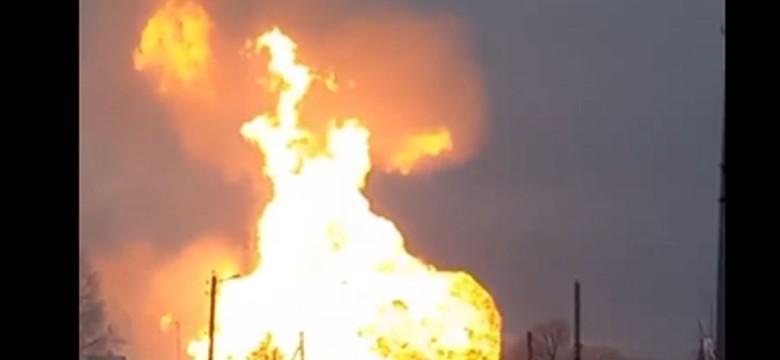 Wybuch gazociągu na terenie Rosji. Brak informacji o ofiarach