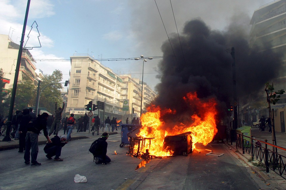 GREECE PROTEST