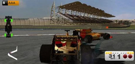 Screen z gry "F1 2009" (wersja na PSP)