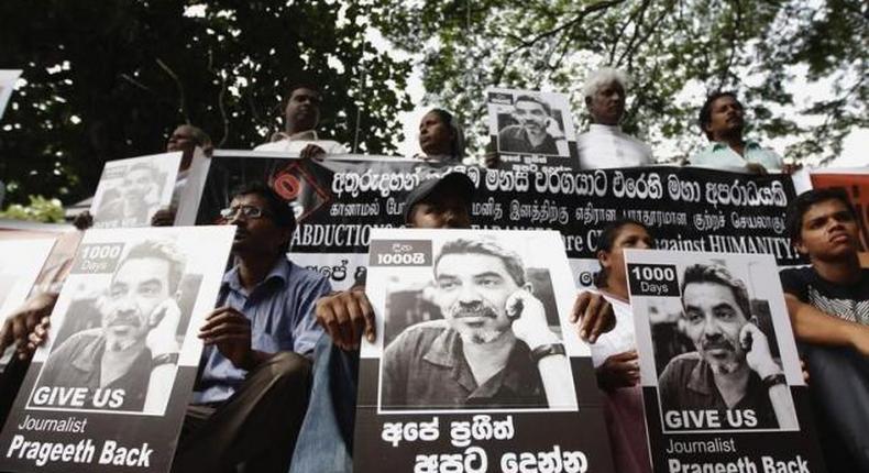 Sri Lanka detains soldiers in case of missing cartoonist