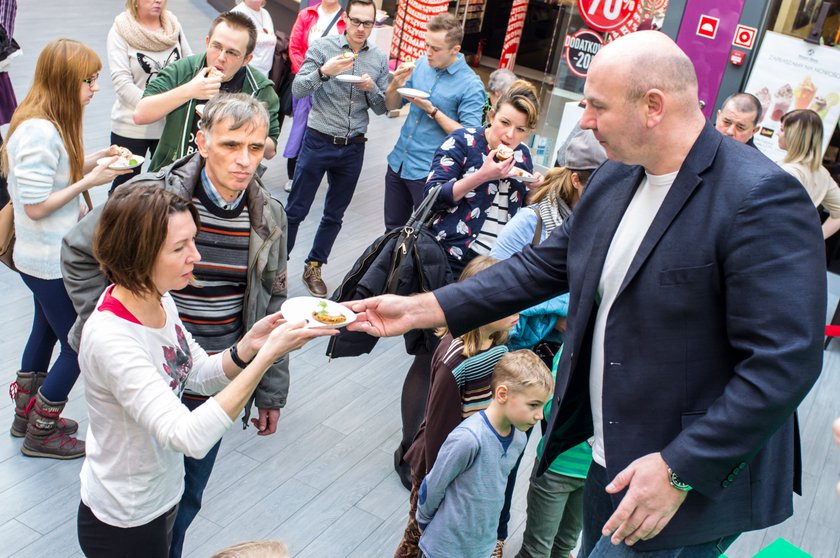 Akcja profilaktyczna "Uszczypnij Raka" w Poznań City Center