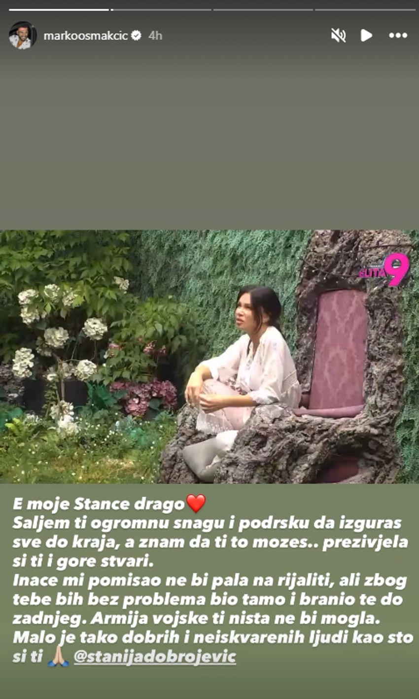 Marko Osmakčić objava