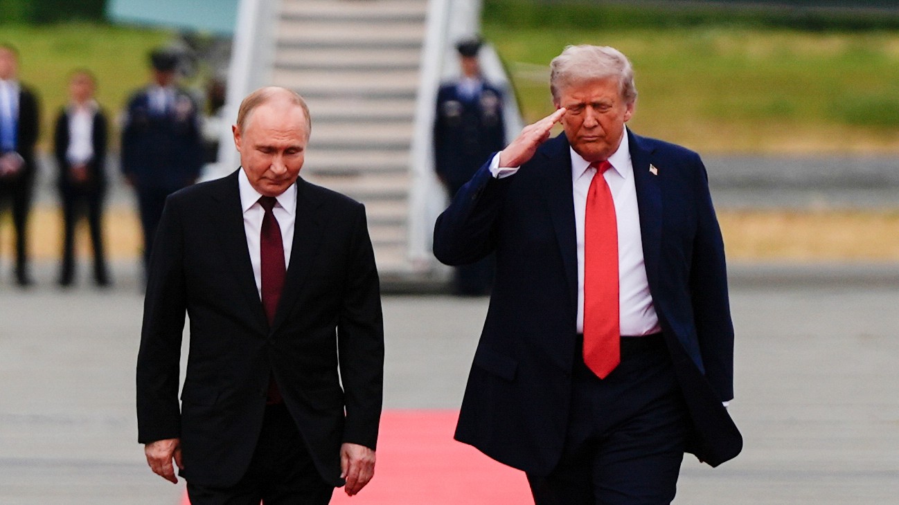 Vladimir Putin a Donald Trump.