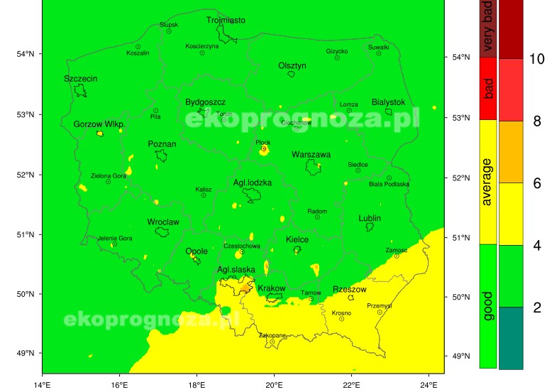 Ekoprognoza - 26-04-2017