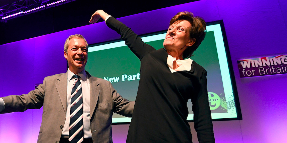 Diane James has quit as UKIP leader after just 18 days