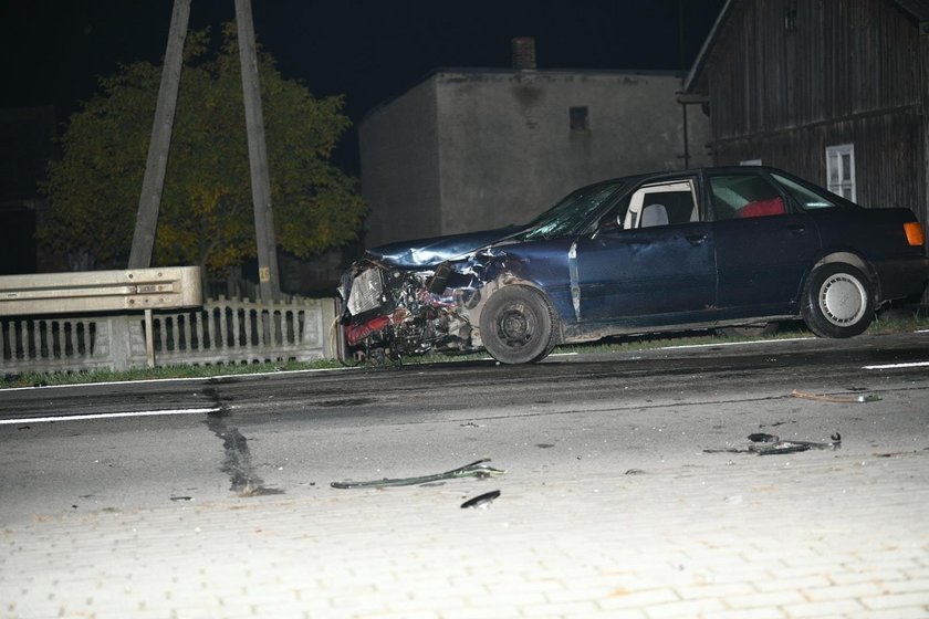 Przystajń: zderzenie pijanych kierowców audi bez uprawnień