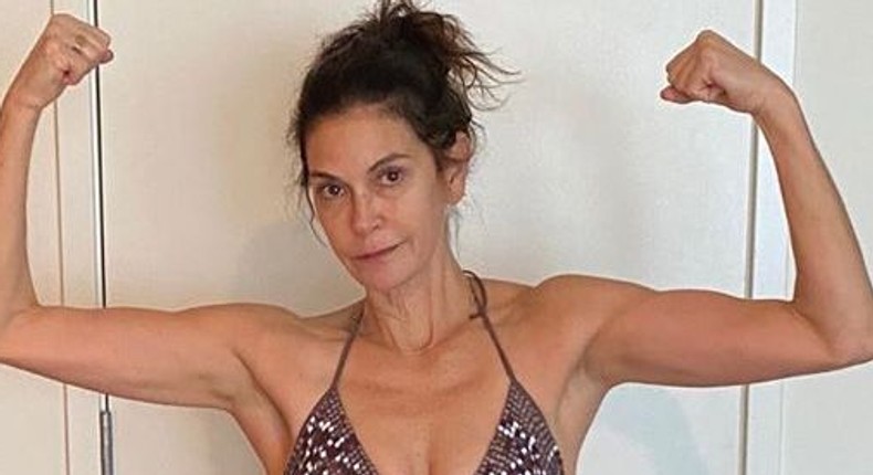 Teri Hatcher's Abs Look So Toned In New Bikini Pic